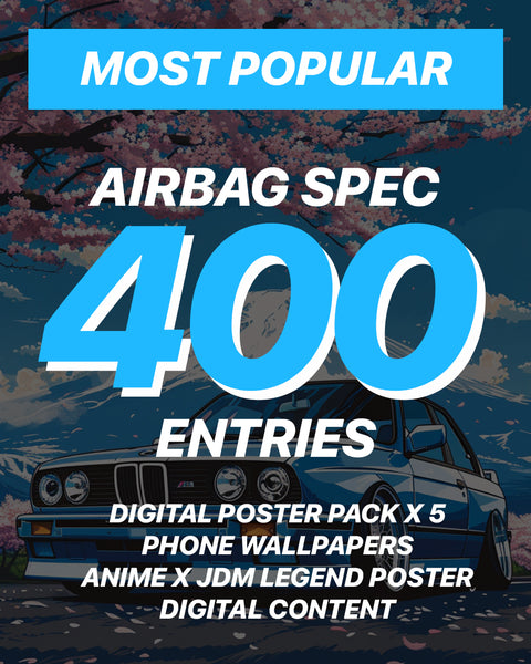 Airbag Spec // 400 ENTRIES