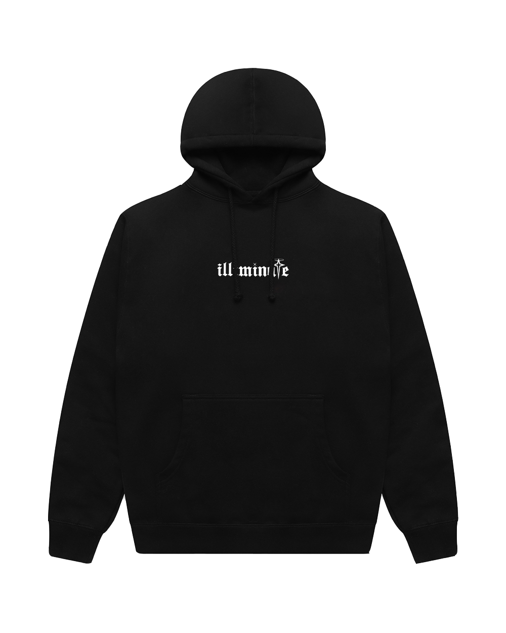 BLACK REJECTION HOODIE