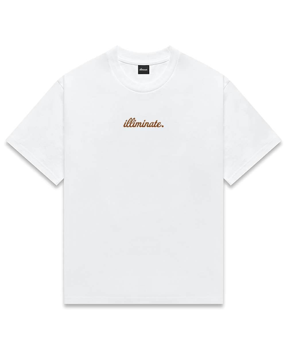 ILLIMINATE FENWAY WHITE TEE BROWN