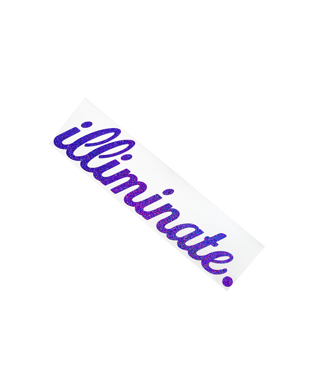 ILLIMINATE DECAL - PURPLE PIXEL