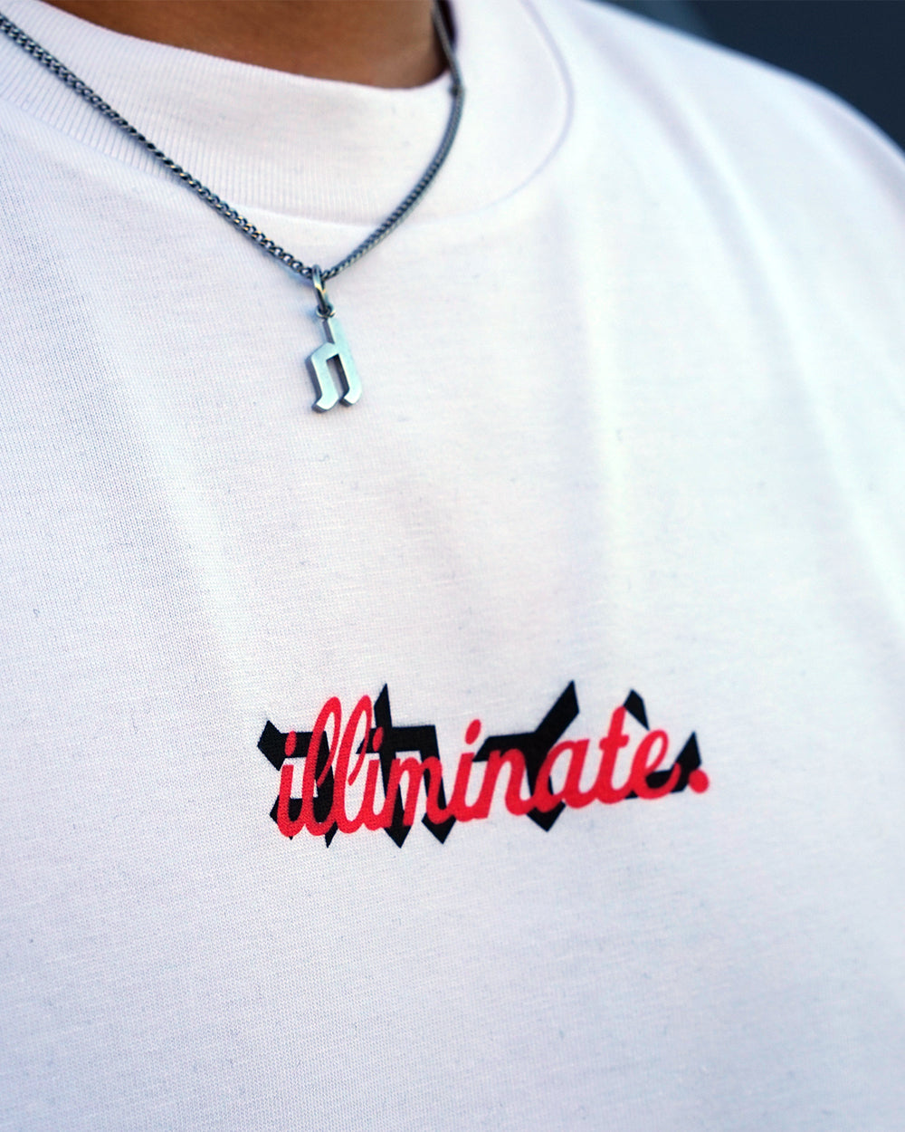 ILLIMINATE x KOKAINE WHITE RIVAL TEE