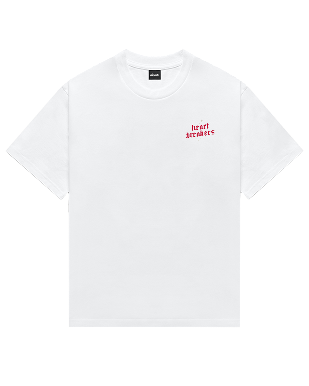WHITE HEARTBREAKER TEE