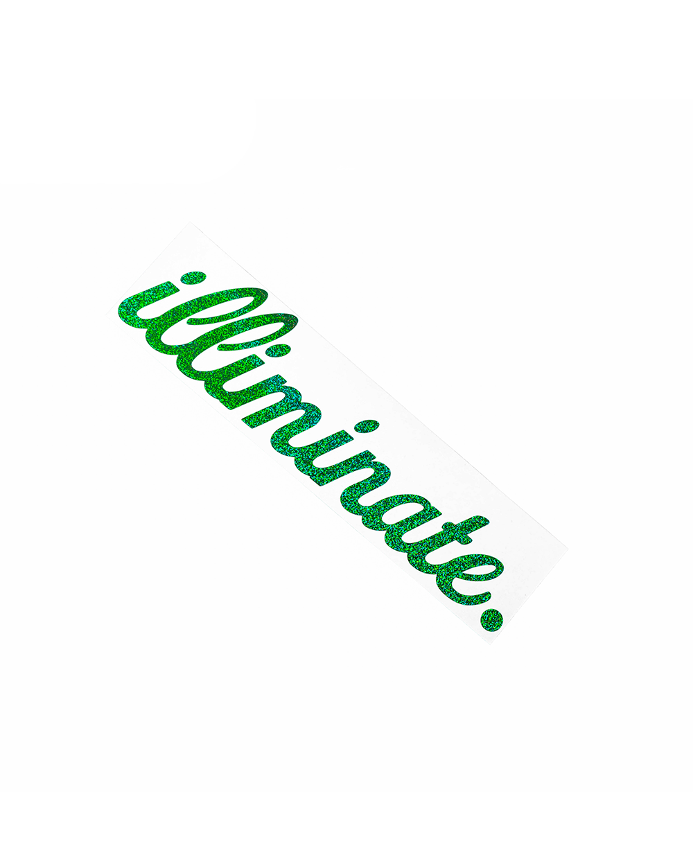 Illiminate Decal - Green Flake