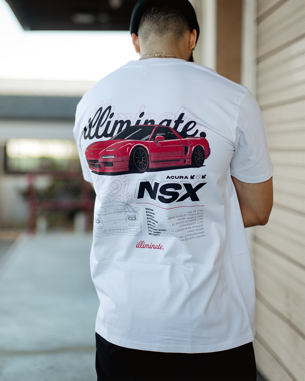 NSX WHITE TEE