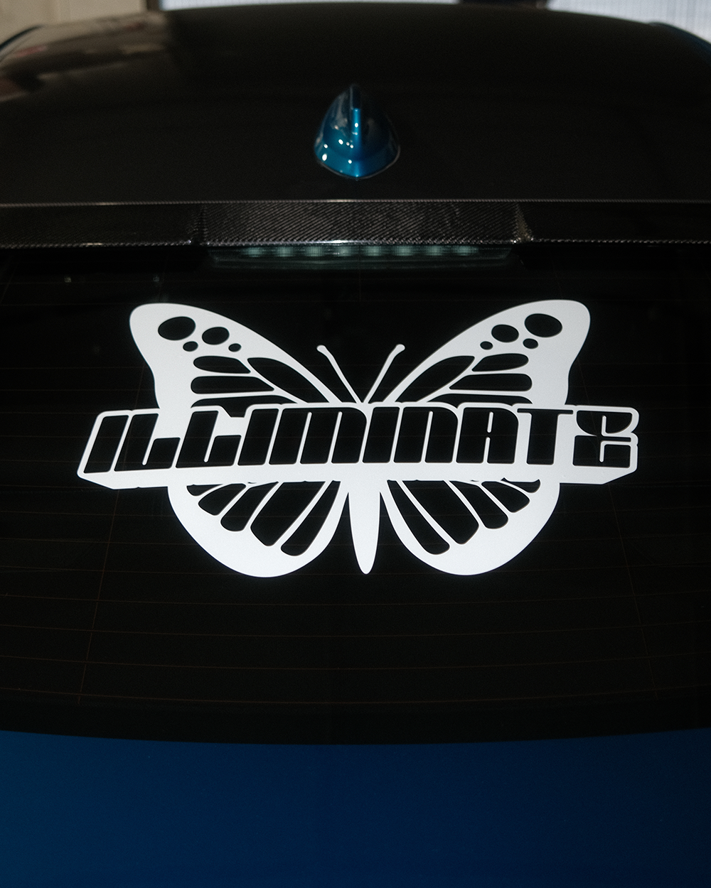 BUTTERFLY WINDSHIELD BANNER