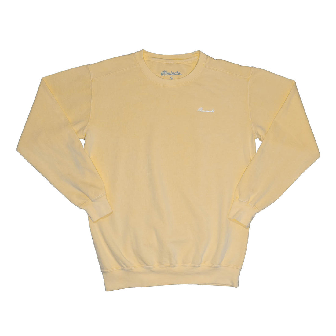 Mellow Yellow Cursive Crewneck