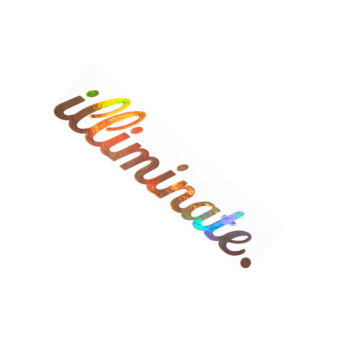 Illiminate Decal - Copper Oil