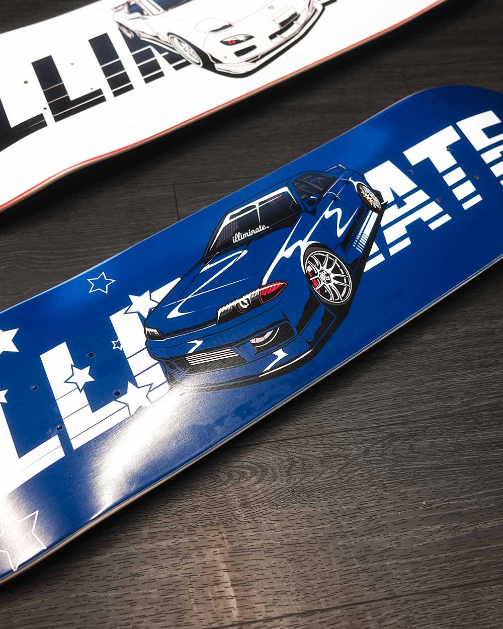 SKYLINE SKATE DECK