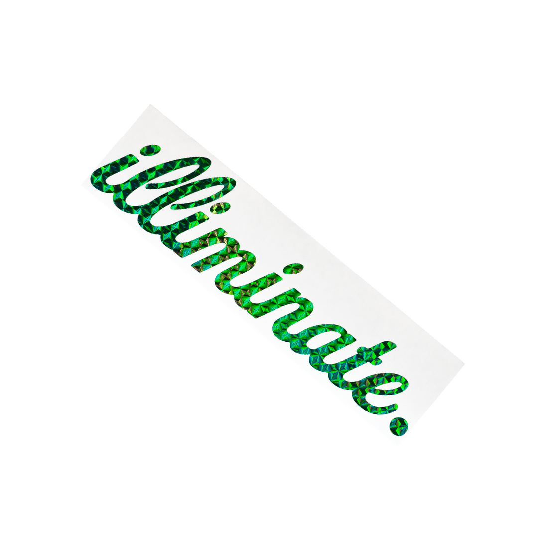 Illiminate Decal - Emerald Prizm