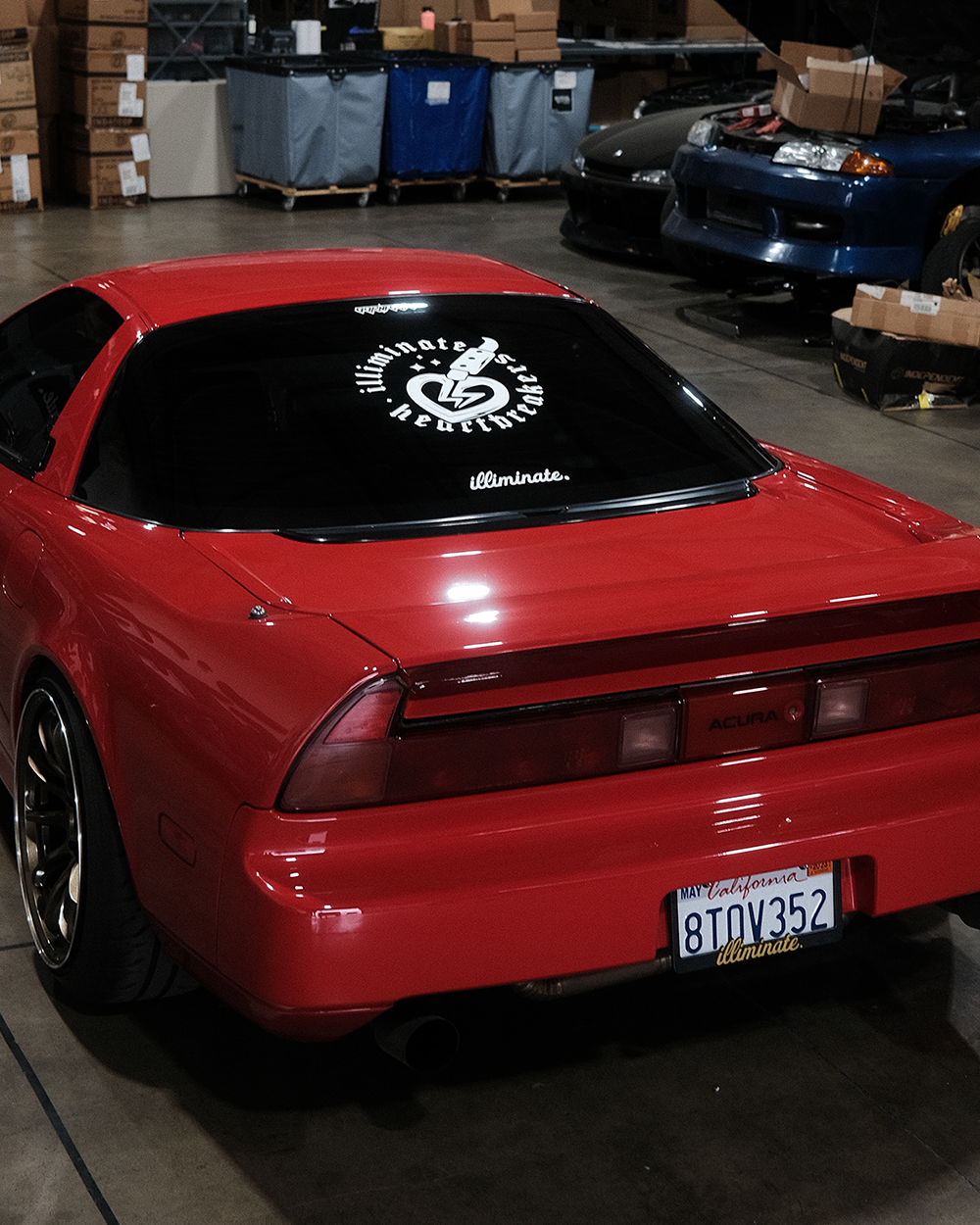 HEARTBREAKERS WINDSHIELD BANNER