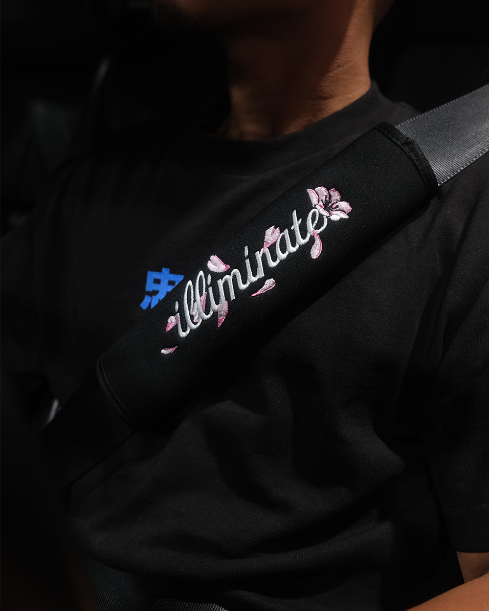 CHERRY BLOSSOM SEATBELT COVERS (2PACK)