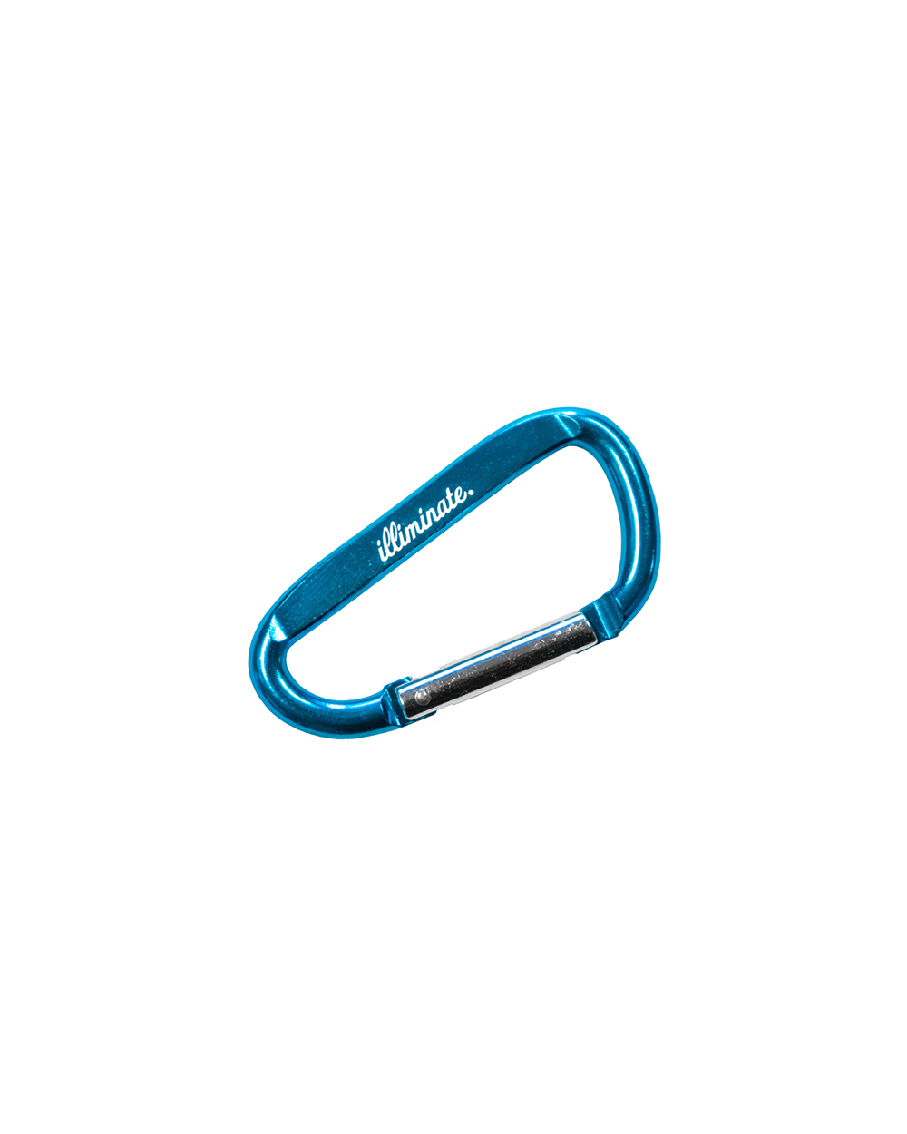Teal Illiminate Carabiner