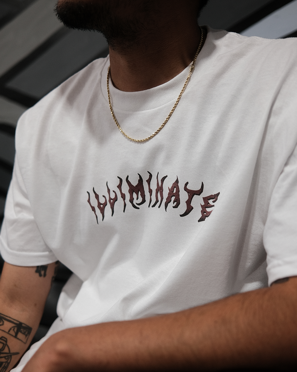 WHITE GHOST TEE