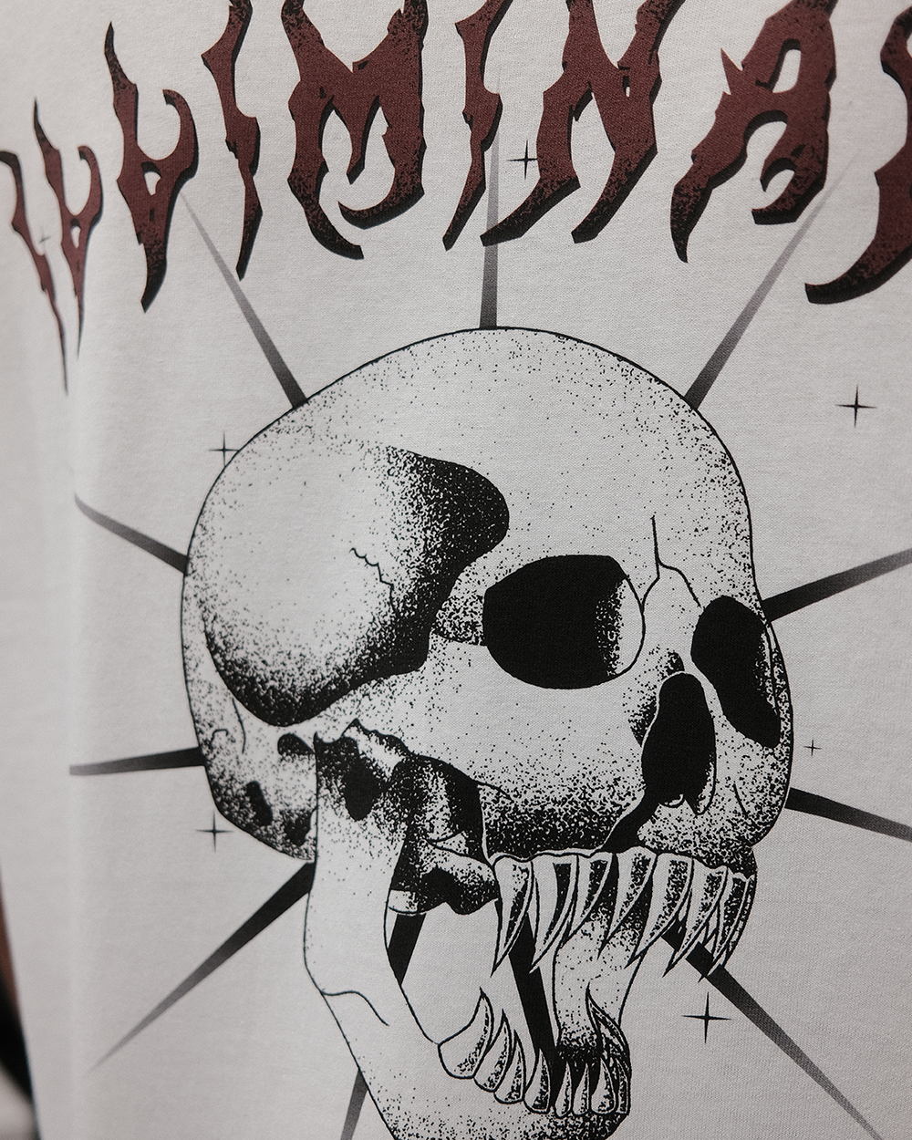 WHITE GHOST TEE