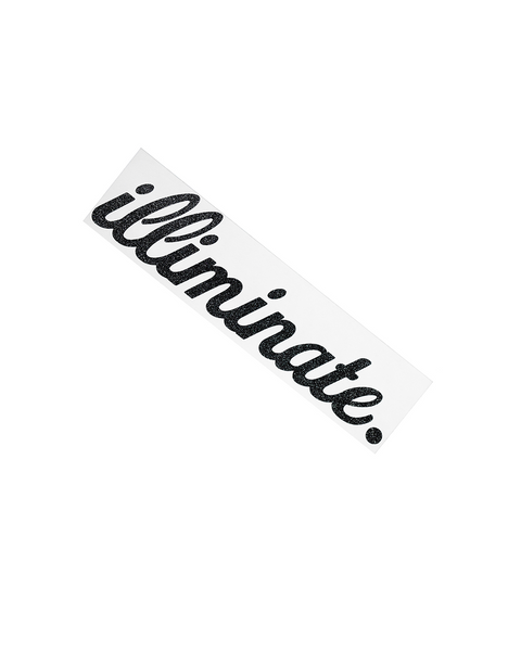BLACK GLITTER DECAL // 20 ENTRIES