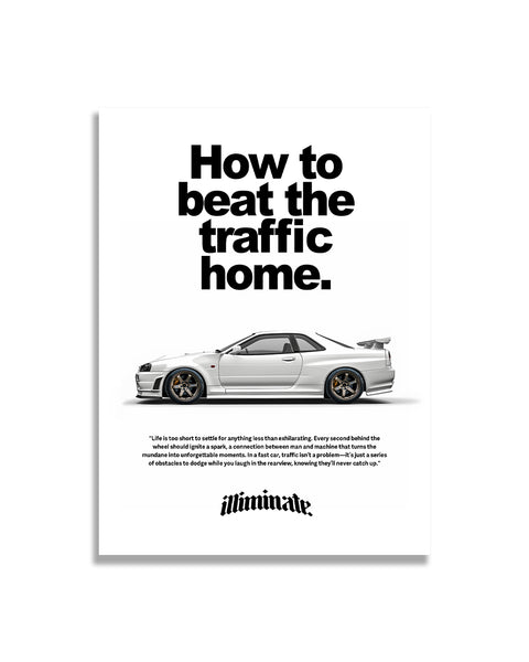 R34 ICONIC POSTER