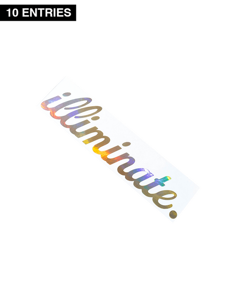 Illiminate Decal - Gold Oil Slick