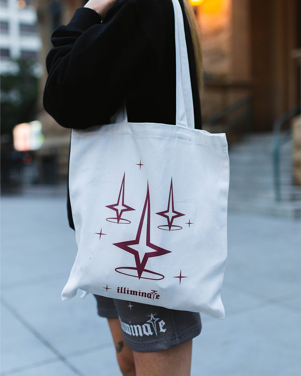 REJECTION TOTE BAG MAROON